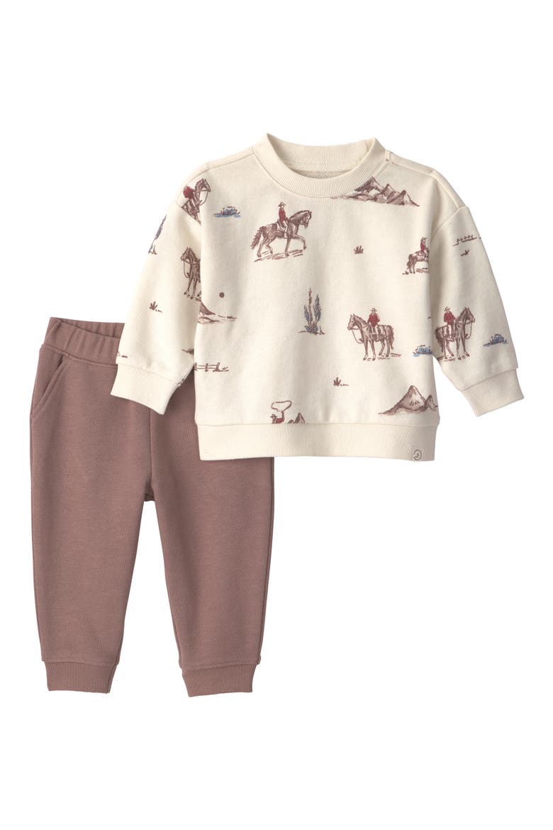 Cowboy Sweatshirt & Joggers Set, Main, color, COWBOY