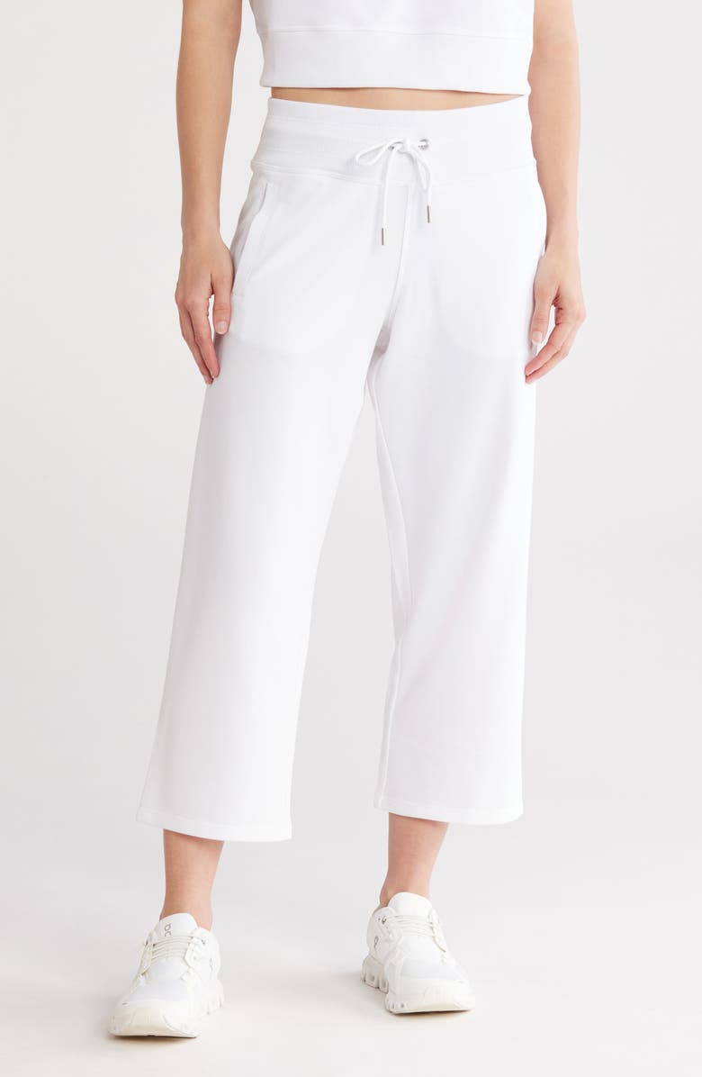DKNY Crop Pants, Main, color, White