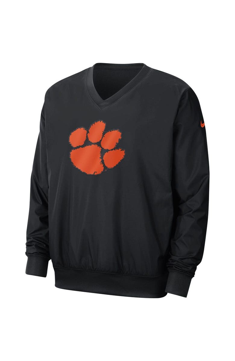 Nike Men's Nike Black Clemson Tigers Stadium Pullover Windbreaker, Alternate, color, 