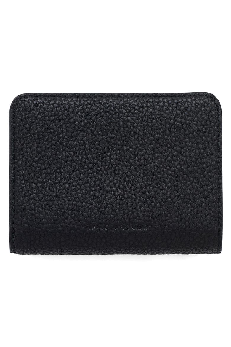 The Mini J Marc Compact Wallet, Alternate, color, BLACK
