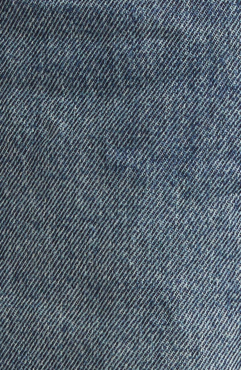 Balenciaga Regular Fit Distressed Jeans, Alternate, color, 4129 Dirty Vintage Blue