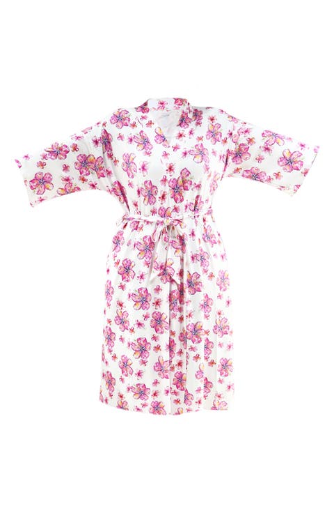 Hibiscus Kiss Robe