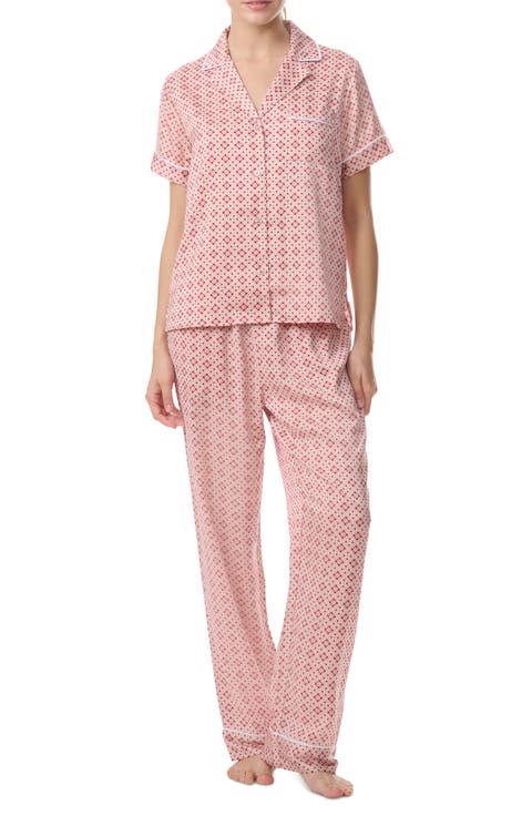 Notch Collar Pajamas