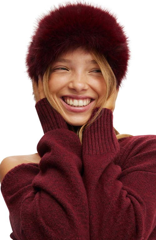 Cotton On Body Off The Shoulder Fluffy Knit Jumper In Red