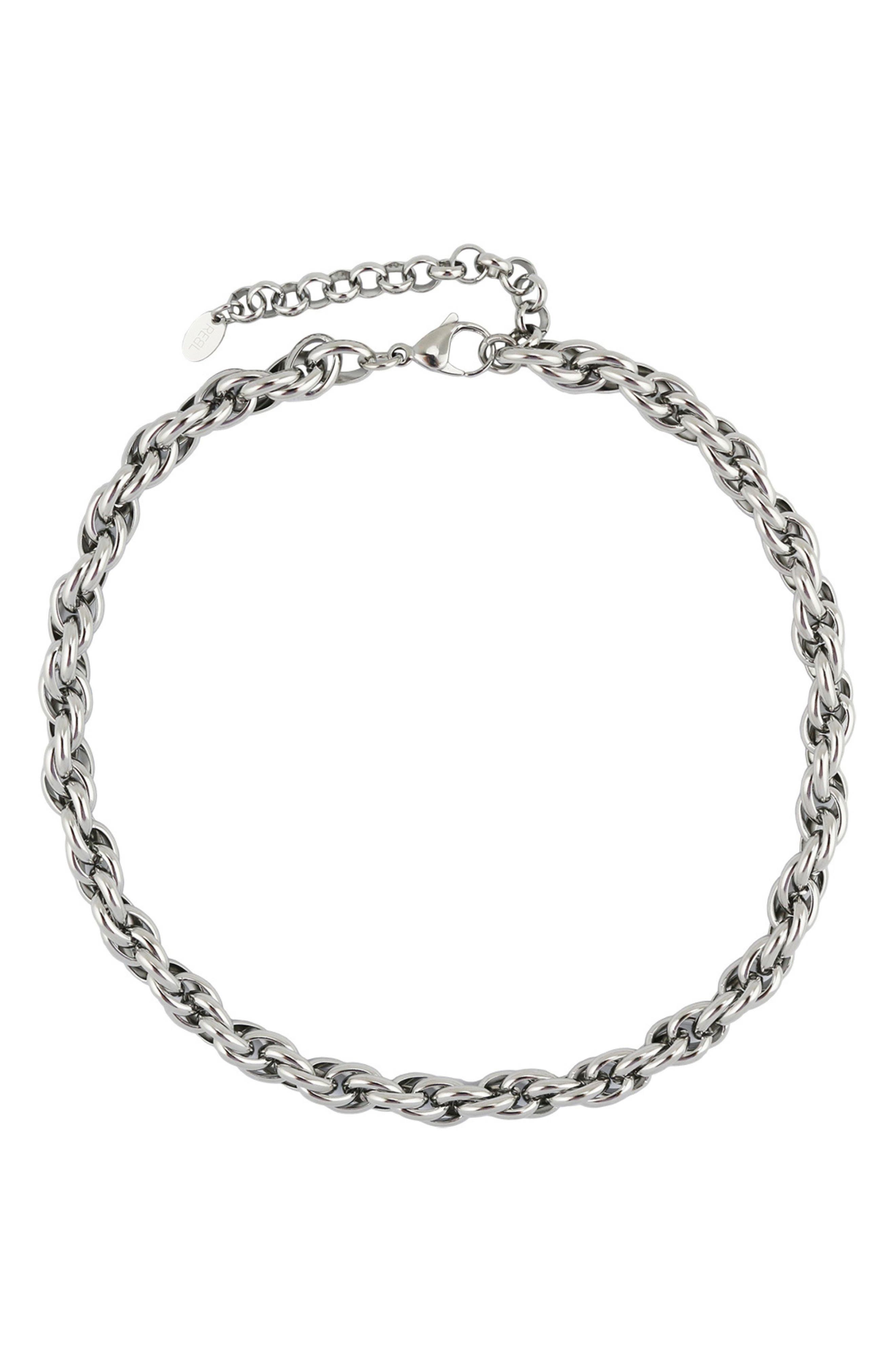 REBL Twist Chain Necklace
