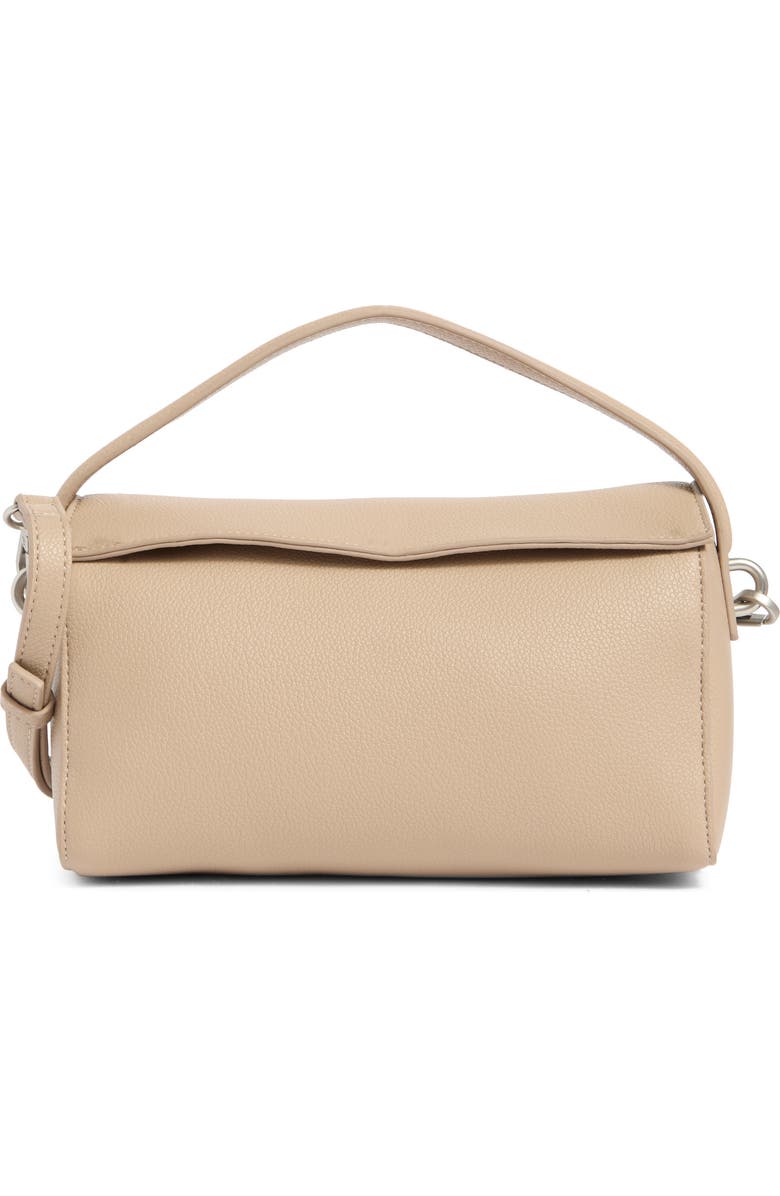 BCBG Top Handle Mini Shoulder Bag, Main, color, Taupe