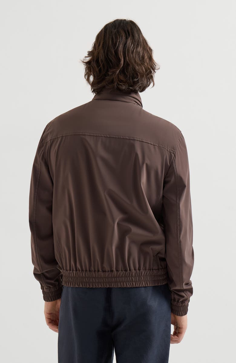 Brunello Cucinelli Nylon jacket, Alternate, color, Hazelnut