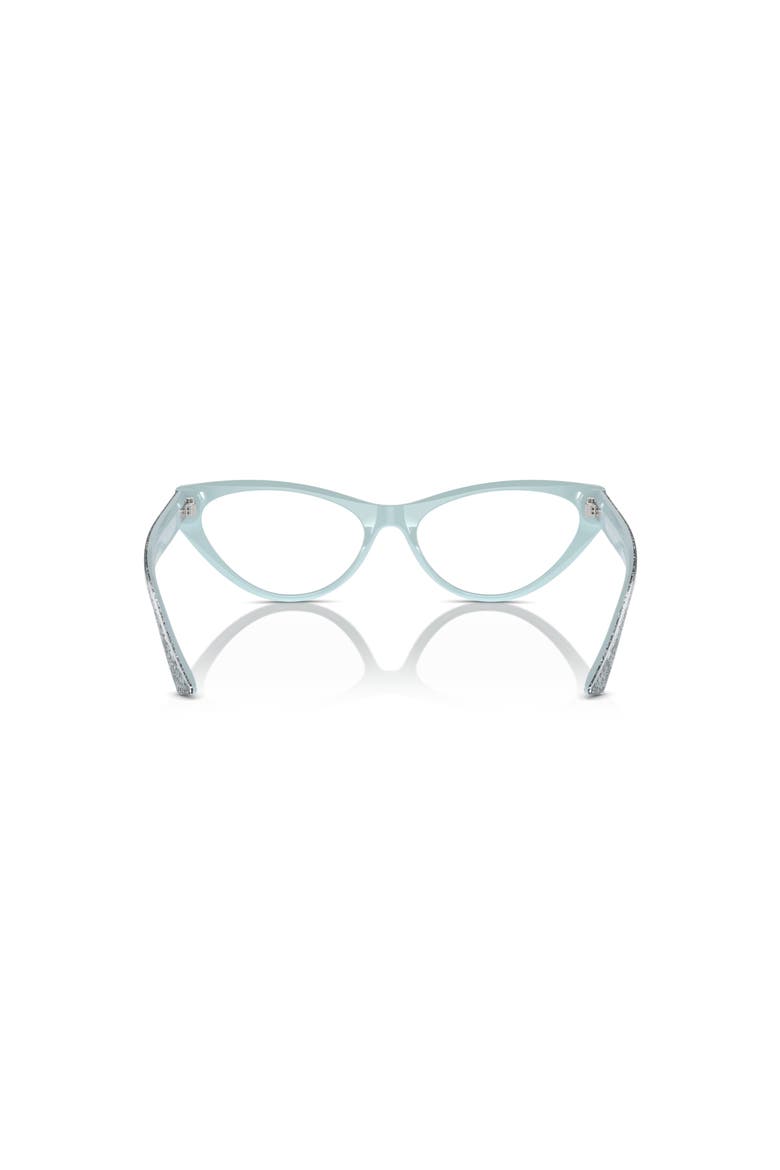53mm Cat Eye optical glasses, Alternate, color, Blue