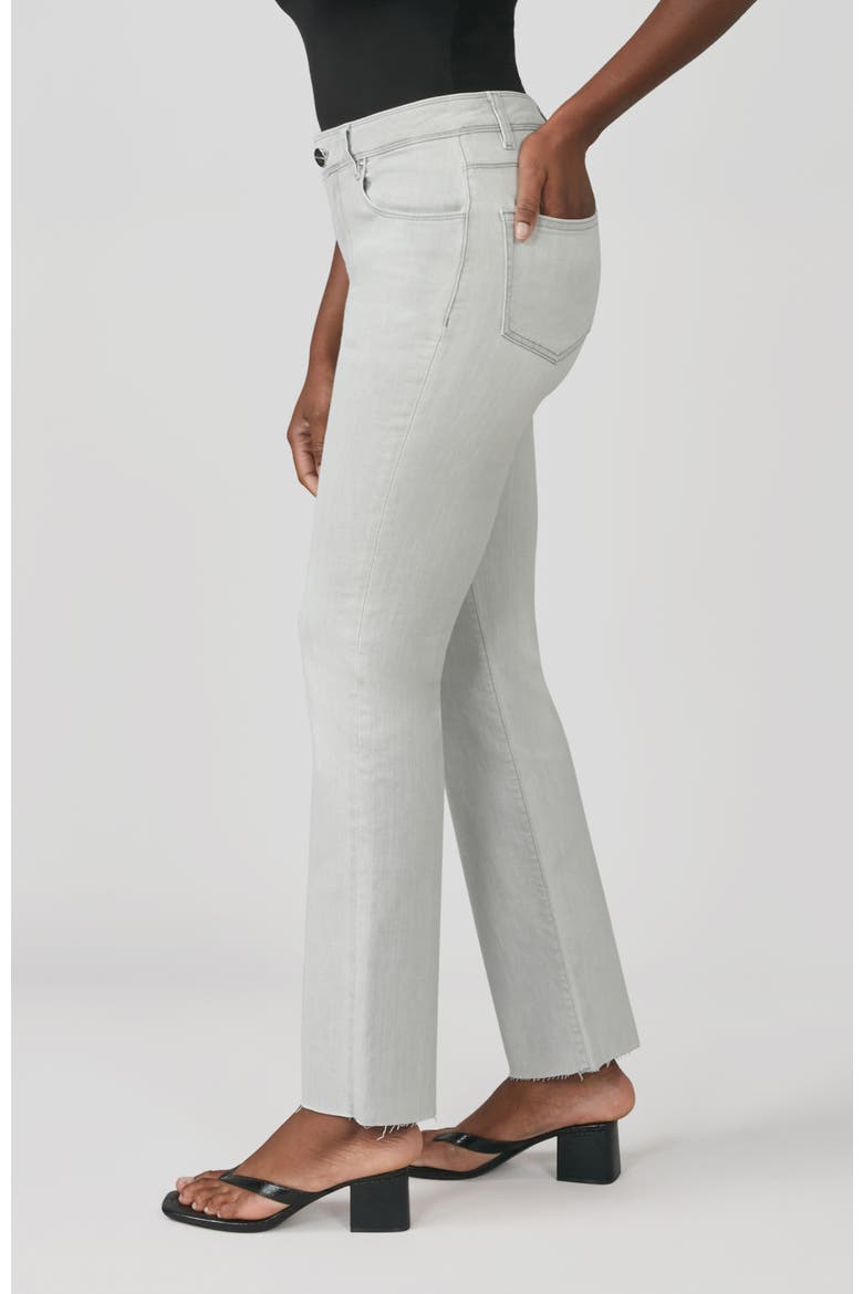 Jasper Mid Rise Straight Jeans, Alternate, color, Mid Ash