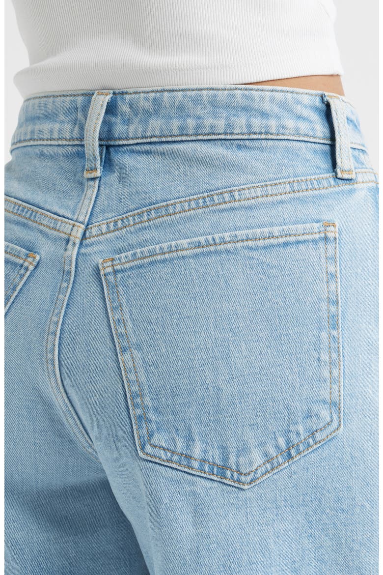 Classic Denim Shorts, Alternate, color, LOGAN WASH