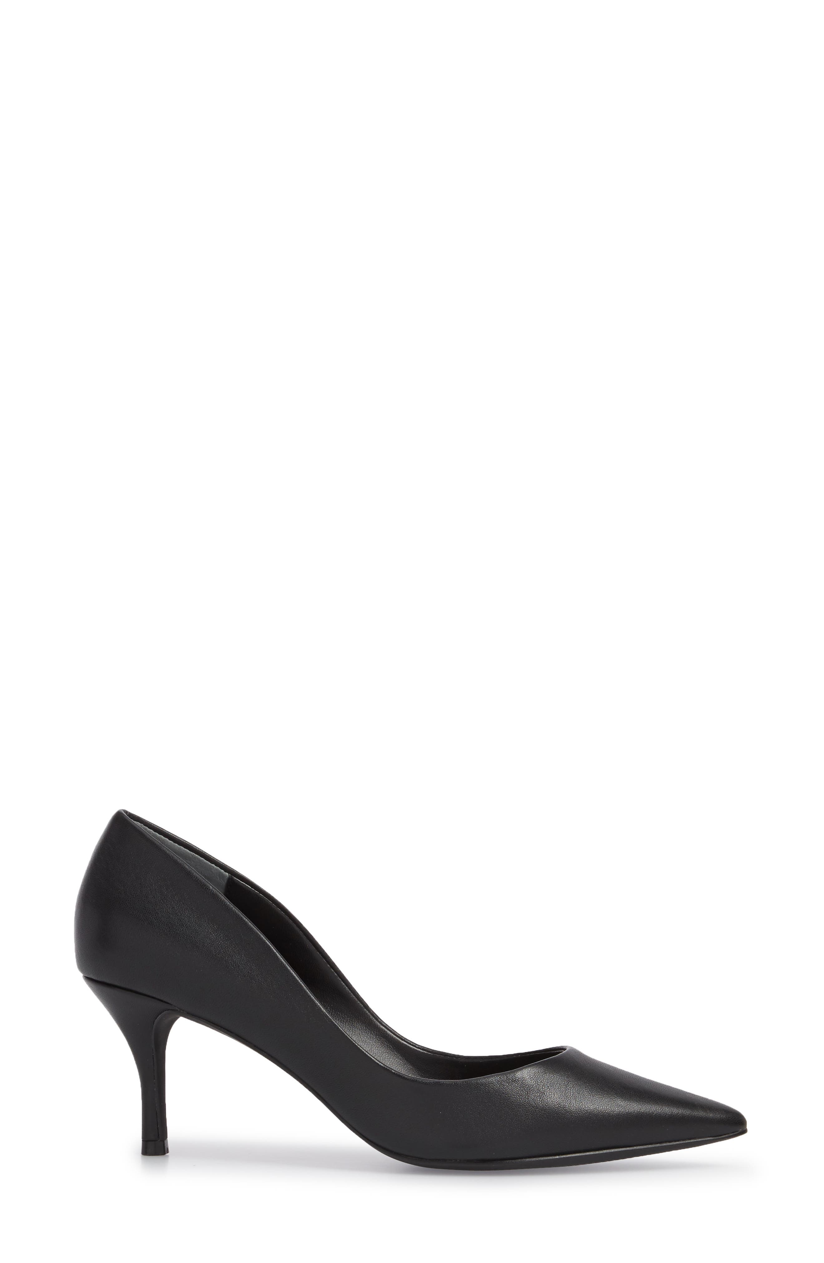 Addie Pump, Alternate, color, BLACK LEATHER