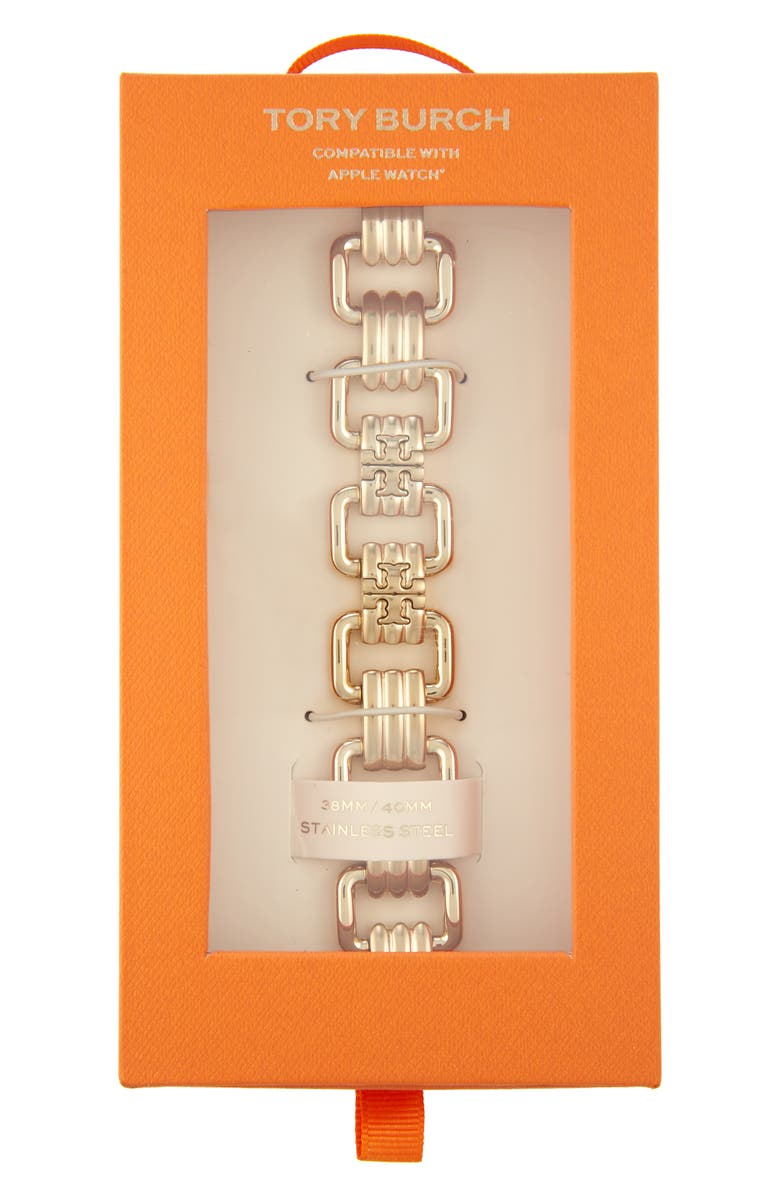 Tory Burch Eleanor 20mm Apple Watch<sup>®</sup> Watchband, Alternate, color, 