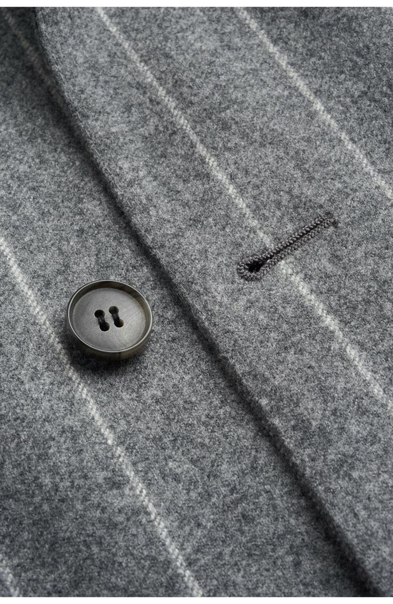 Suitsupply Havana Slim Fit Double Breasted Stripe Wool Suit, Alternate, color,