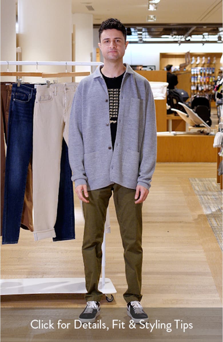 Carson Knit Merino Wool Chore Coat, sales video thumbnail