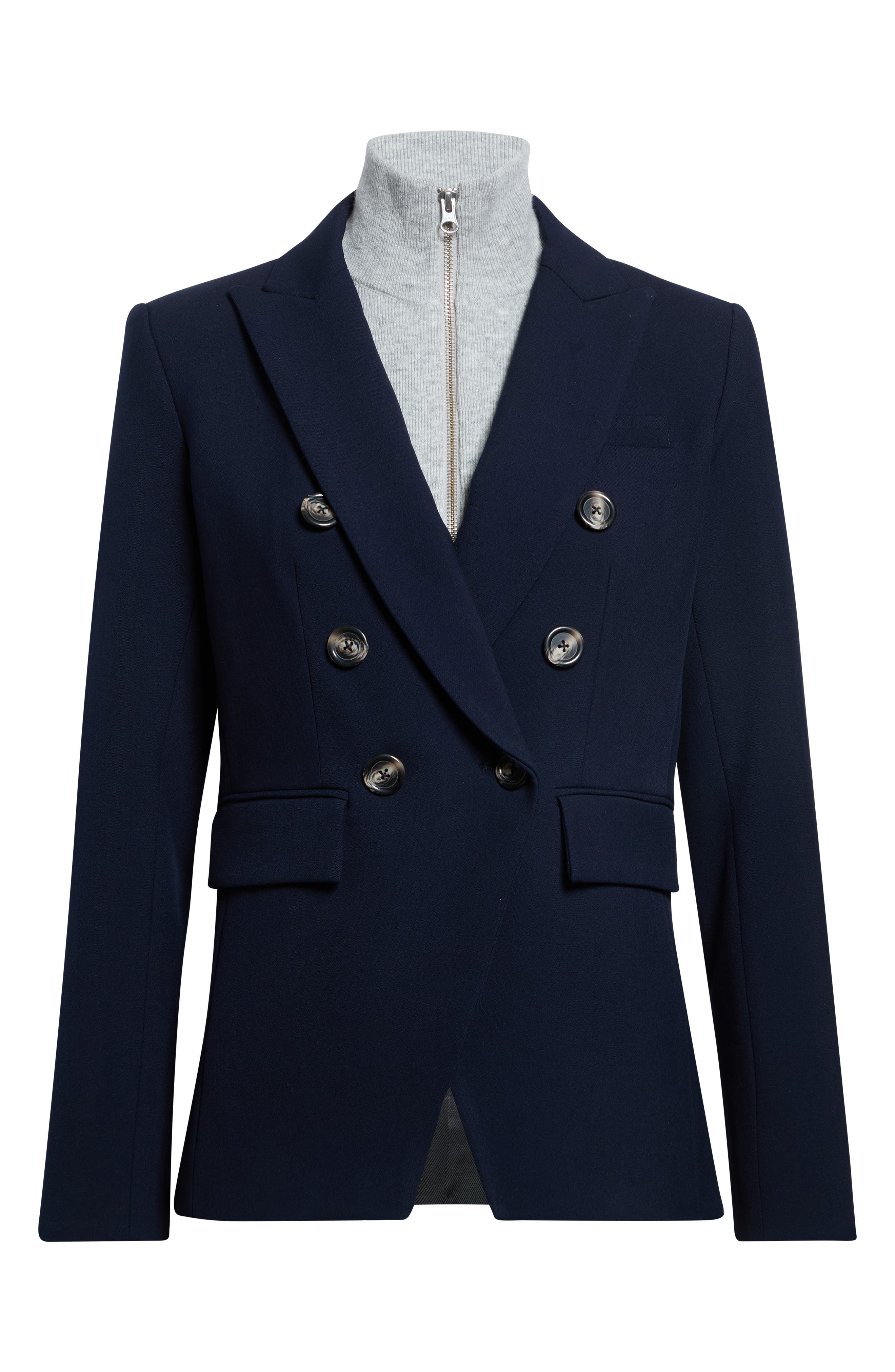 selected NAVY HEATHER GREY