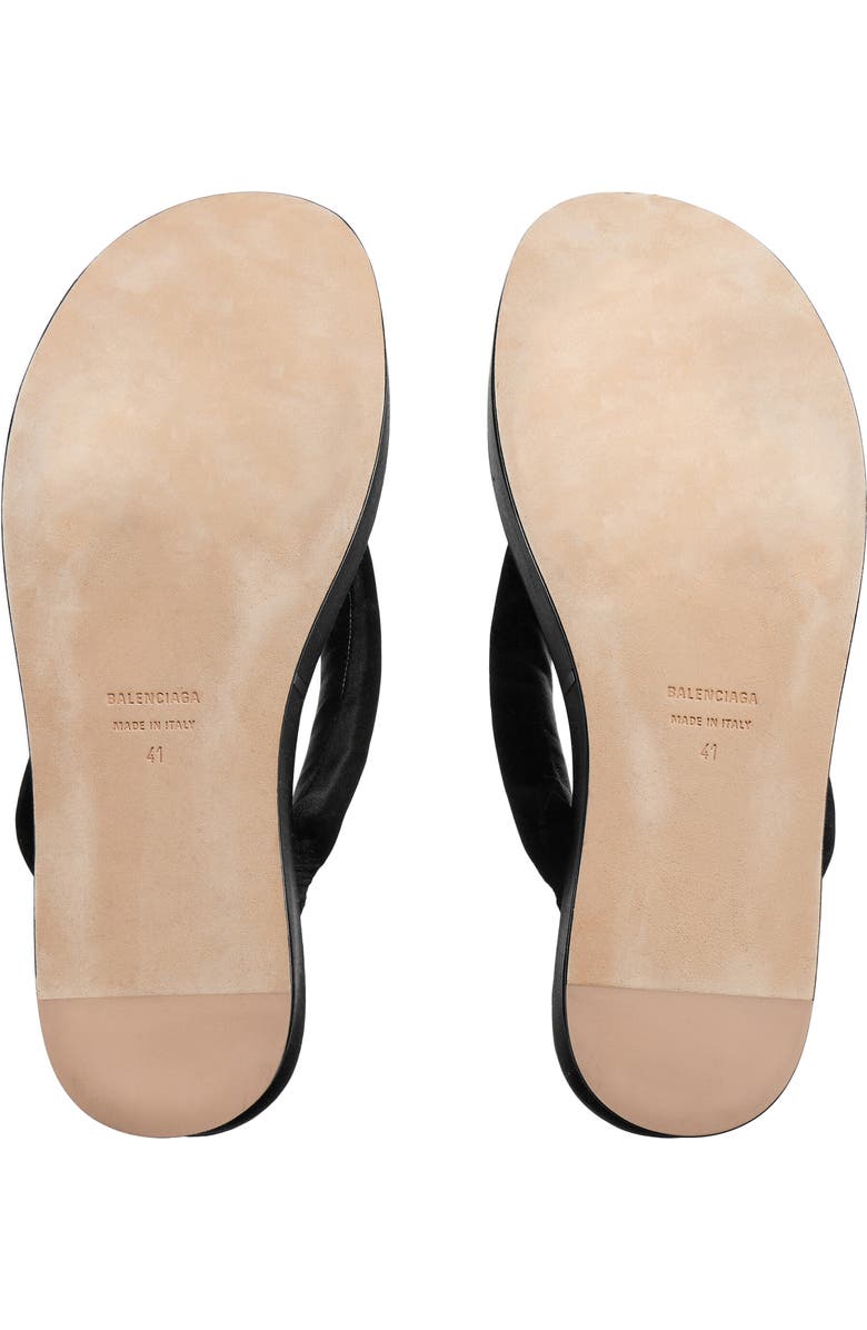 Balenciaga Gaeta Platform Sandal, Alternate, color, Black