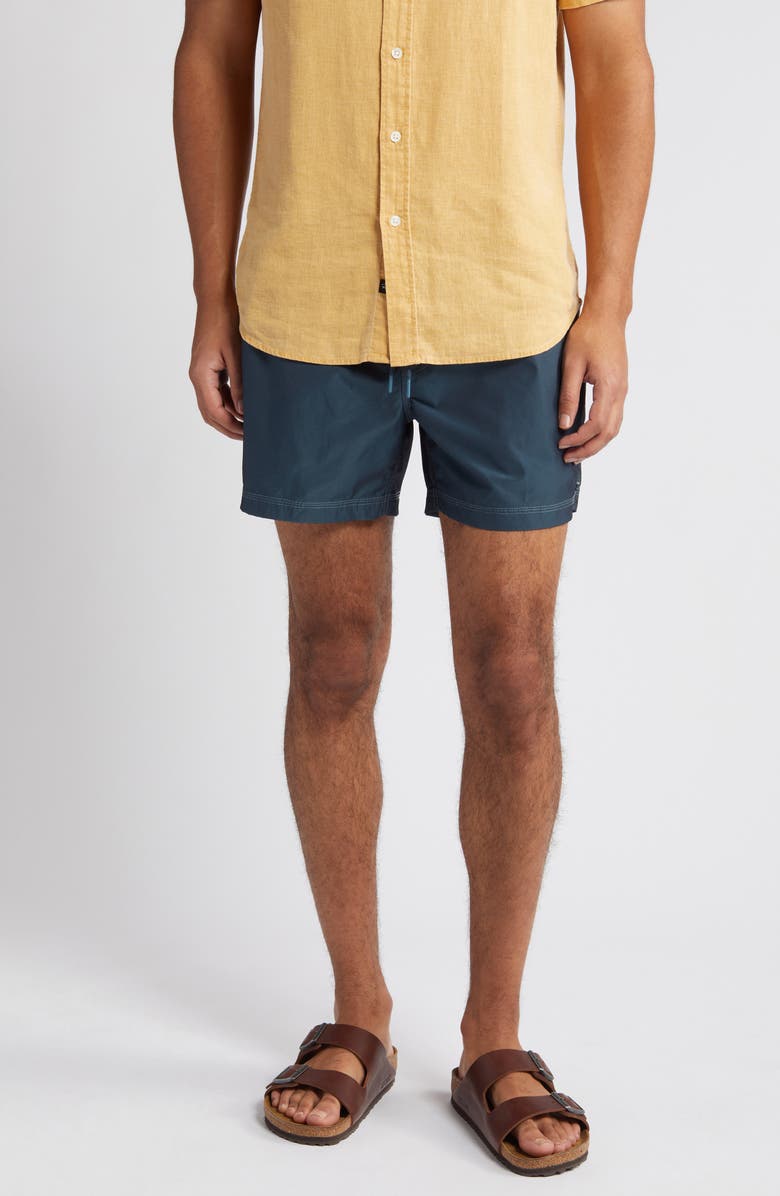 Rails La Brea Iridescent Swim Trunks, Main, color, 