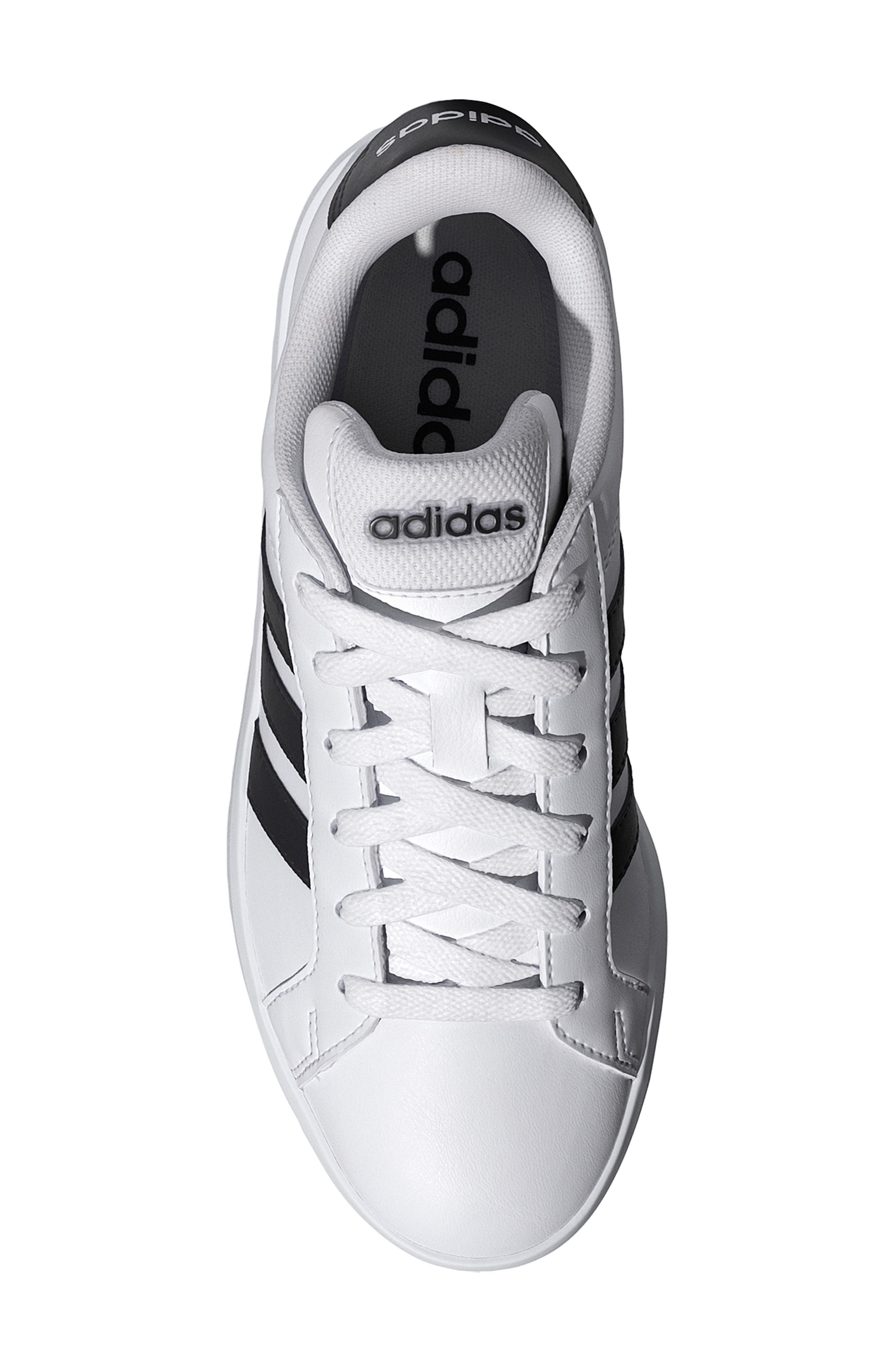 Kids' Grand Court 3.0 CF Sneaker, Alternate, color, FOOTWEAR WHITE/ CORE BLACK