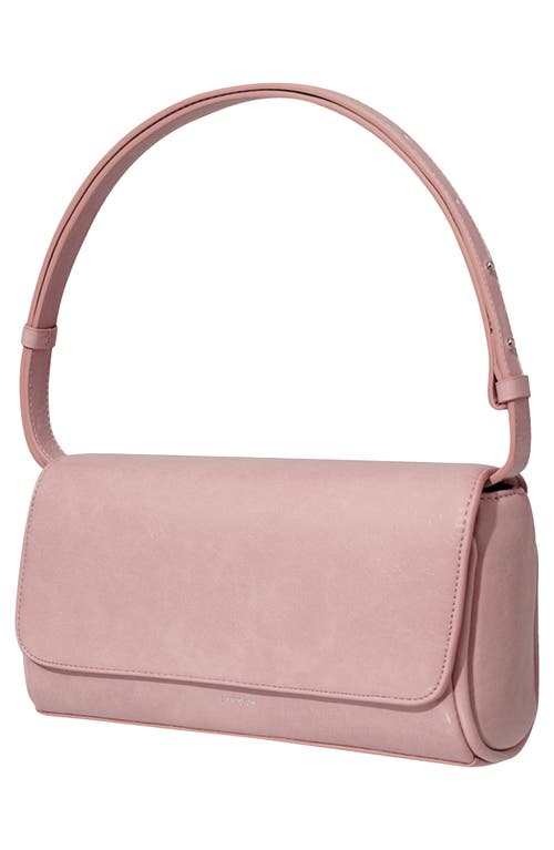 Stand Oil Classic Faux Leather Shoulder Bag In Pink