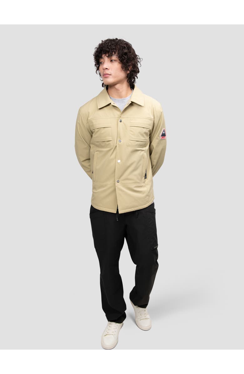 JACK1T Eden Shirt Jacket, Main, color, Sand