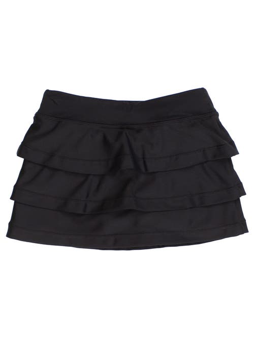 Rufflebutts Girls Active Skort In Black