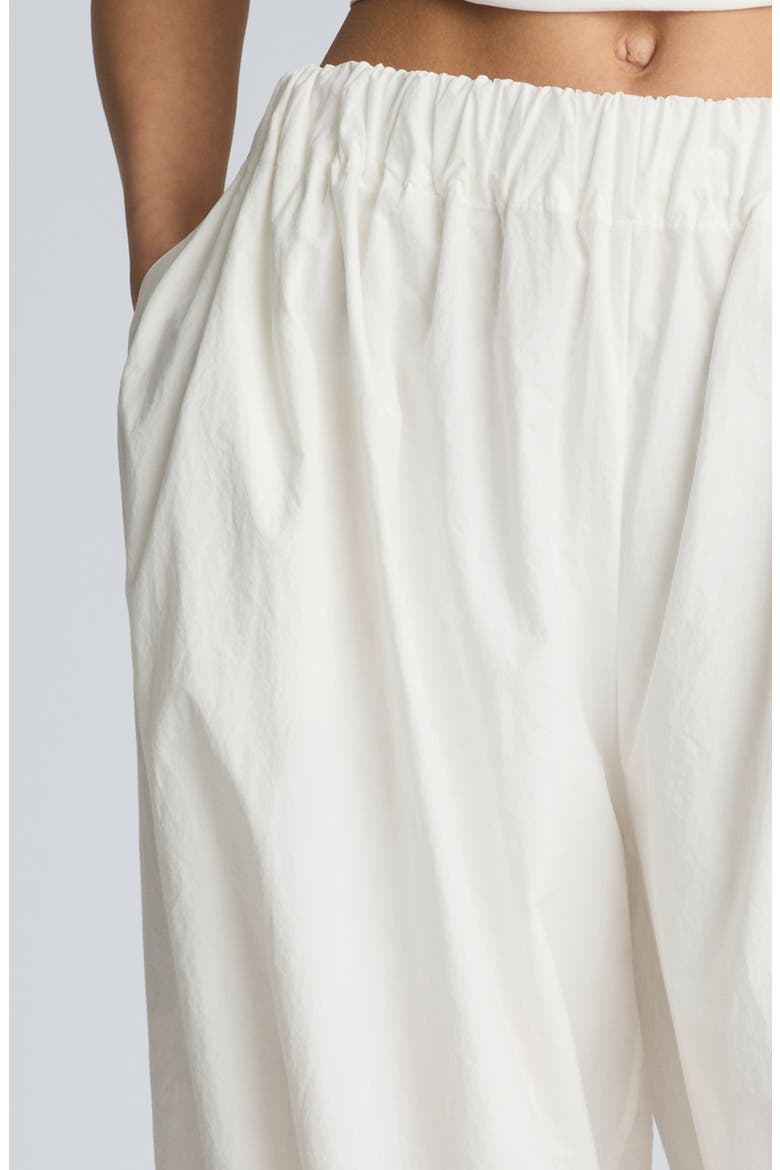 Pull-On Balloon Pants, Alternate, color, PURE WHITE