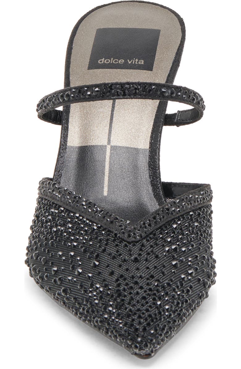 Dolce Vita Kanika Crystal Pointed Toe Mule, Alternate, color,