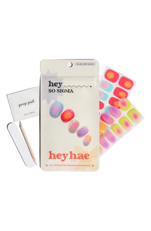 Heyhae Sun-cured Gel Nail Strips