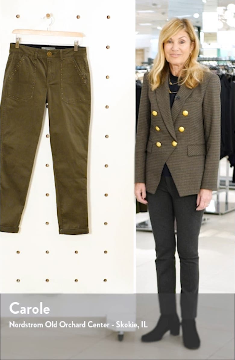 Ab-Solution High Waist Studded Utility Pants, sales video thumbnail