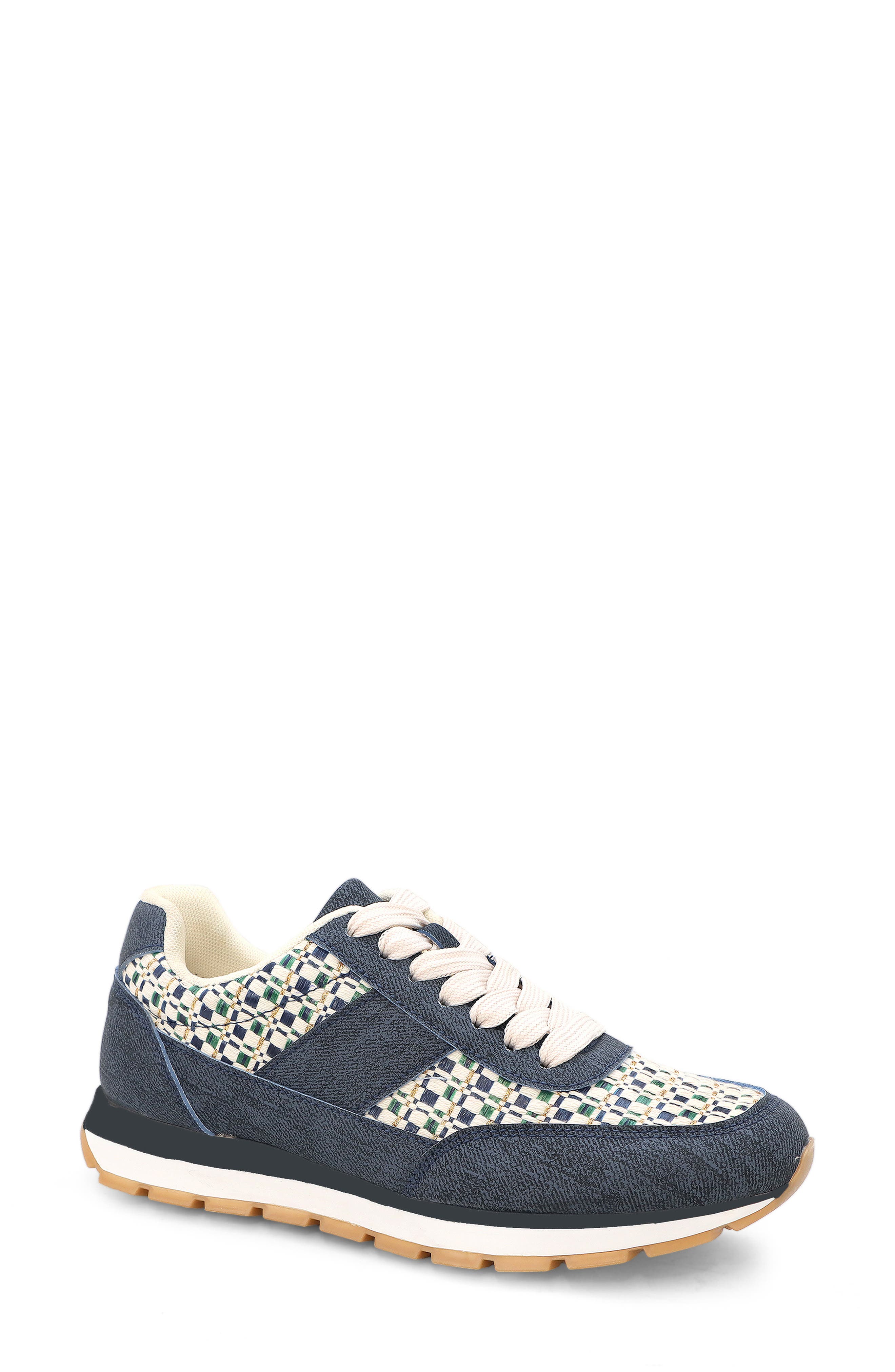 Via Woven Sneaker, Main, color, DENIM
