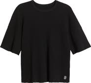 STANDARD ISSUE Oversize Thermal Knit T-Shirt