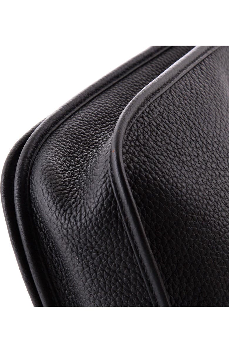 Pre-Owned Hermes Evelyne Bag Gen III Clemence PM, Alternate, color, Noir