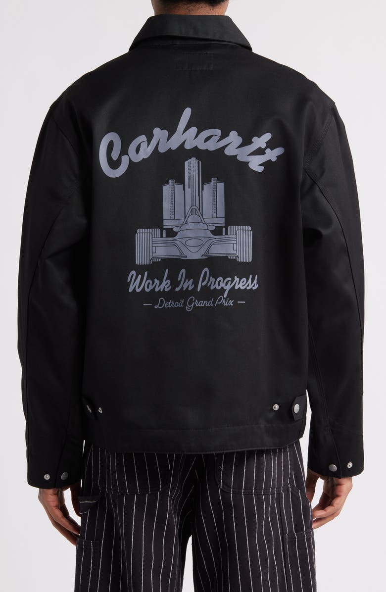 Carhartt Work In Progress Racer Module Twill Jacket, Alternate, color, 