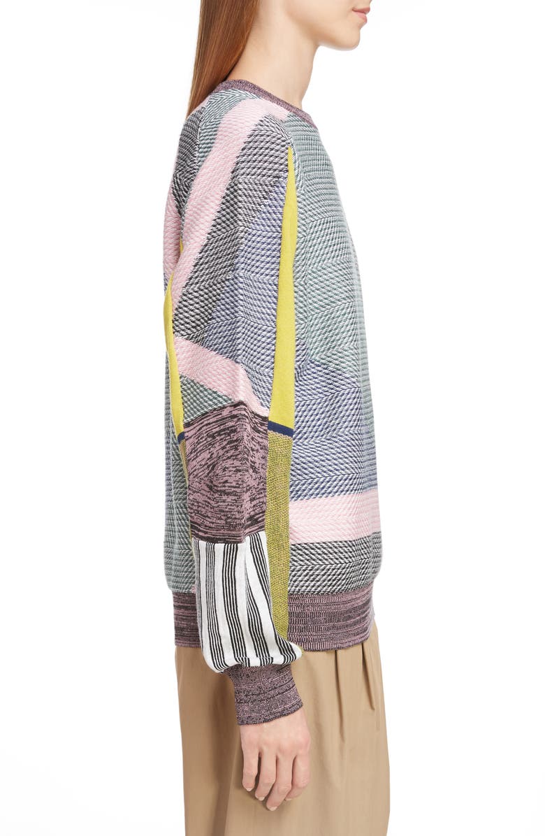 Toga Jacquard Sweater, Alternate, color, 