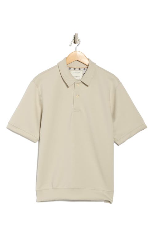 Denim And Flower Relaxed Fit Polo In Neutral