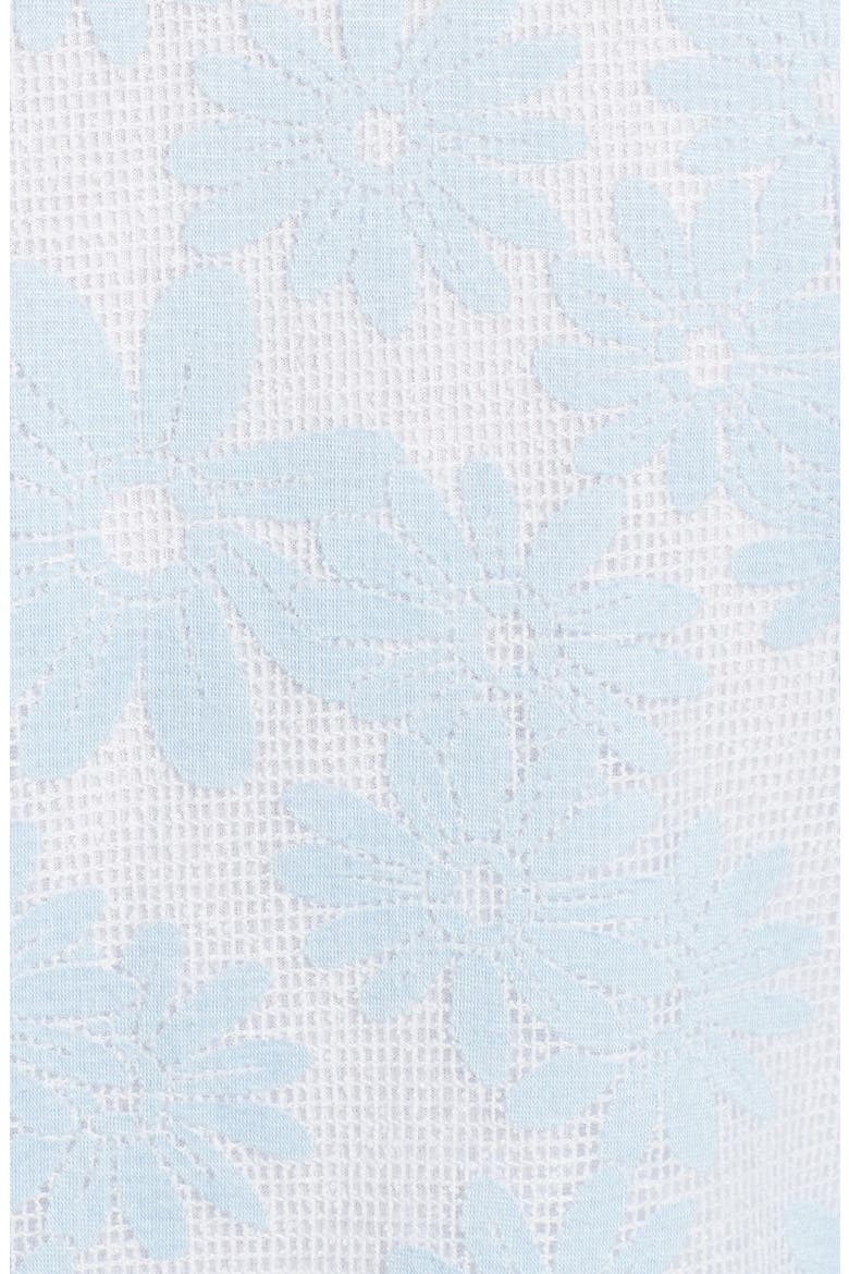 Audrie Grid Mesh Bomber Jacket, Alternate, color, BLEACHED BLUE