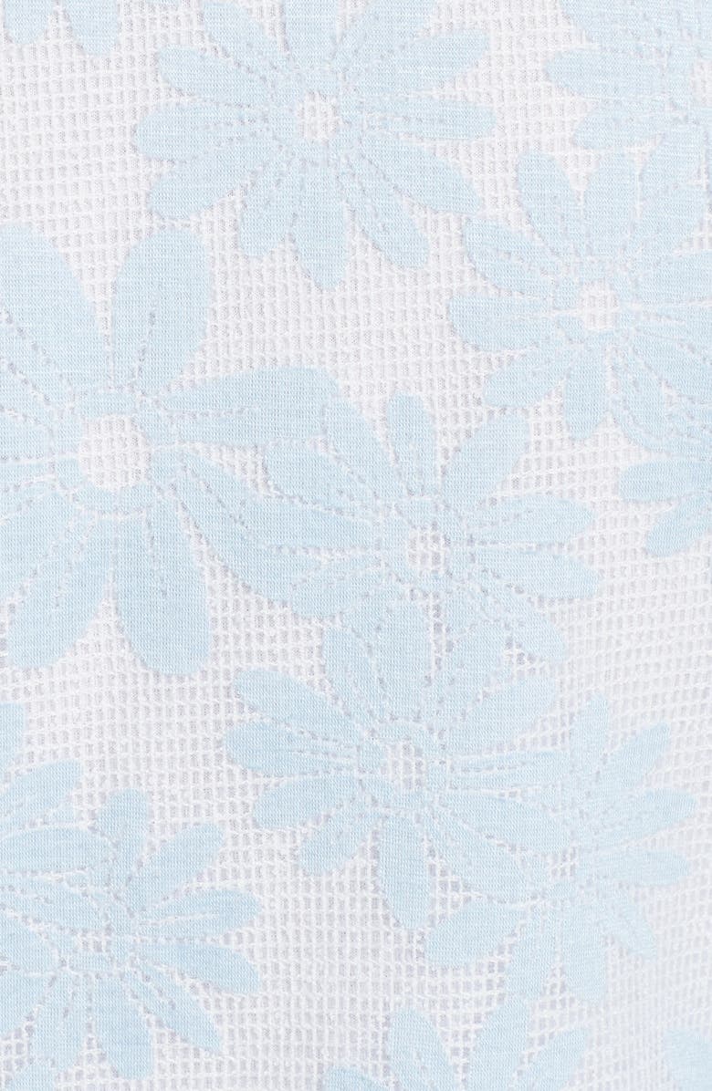 cupcakes and cashmere Audrie Grid Mesh Bomber Jacket, Alternate, color, 