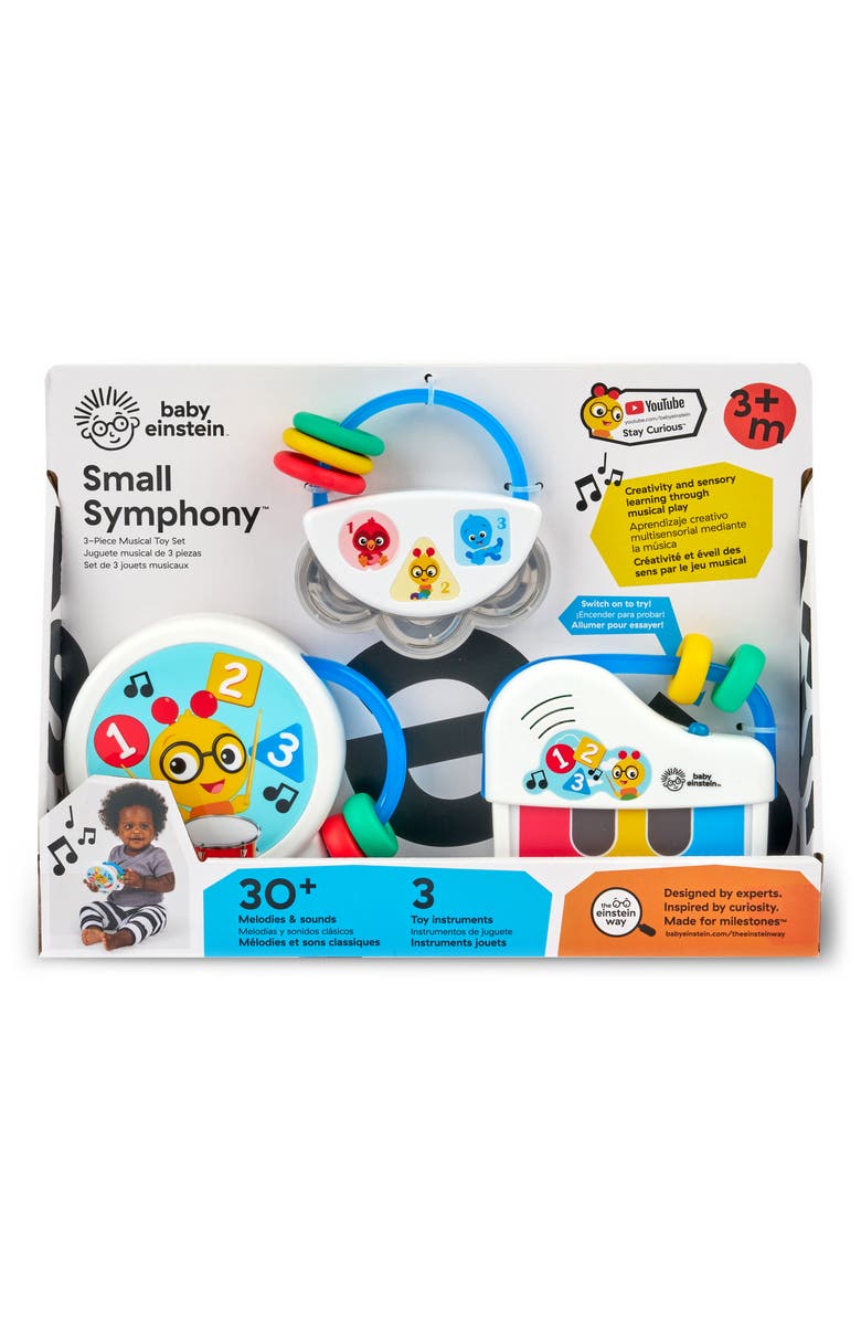 Baby Einstein Small Symphony 3-Piece Musical Toy Set, Main, color, 