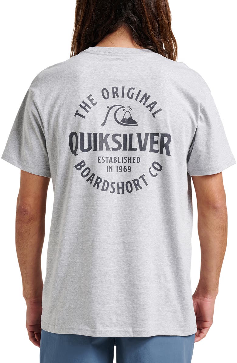 Quiksilver Locked Up Cotton Blend Graphic T-Shirt, Alternate, color, 