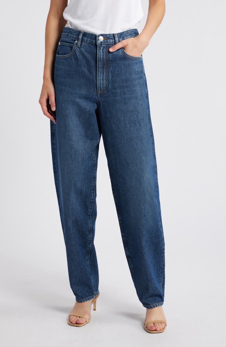 FRAME The Narrow Barrel Leg Jeans, Main, color, 