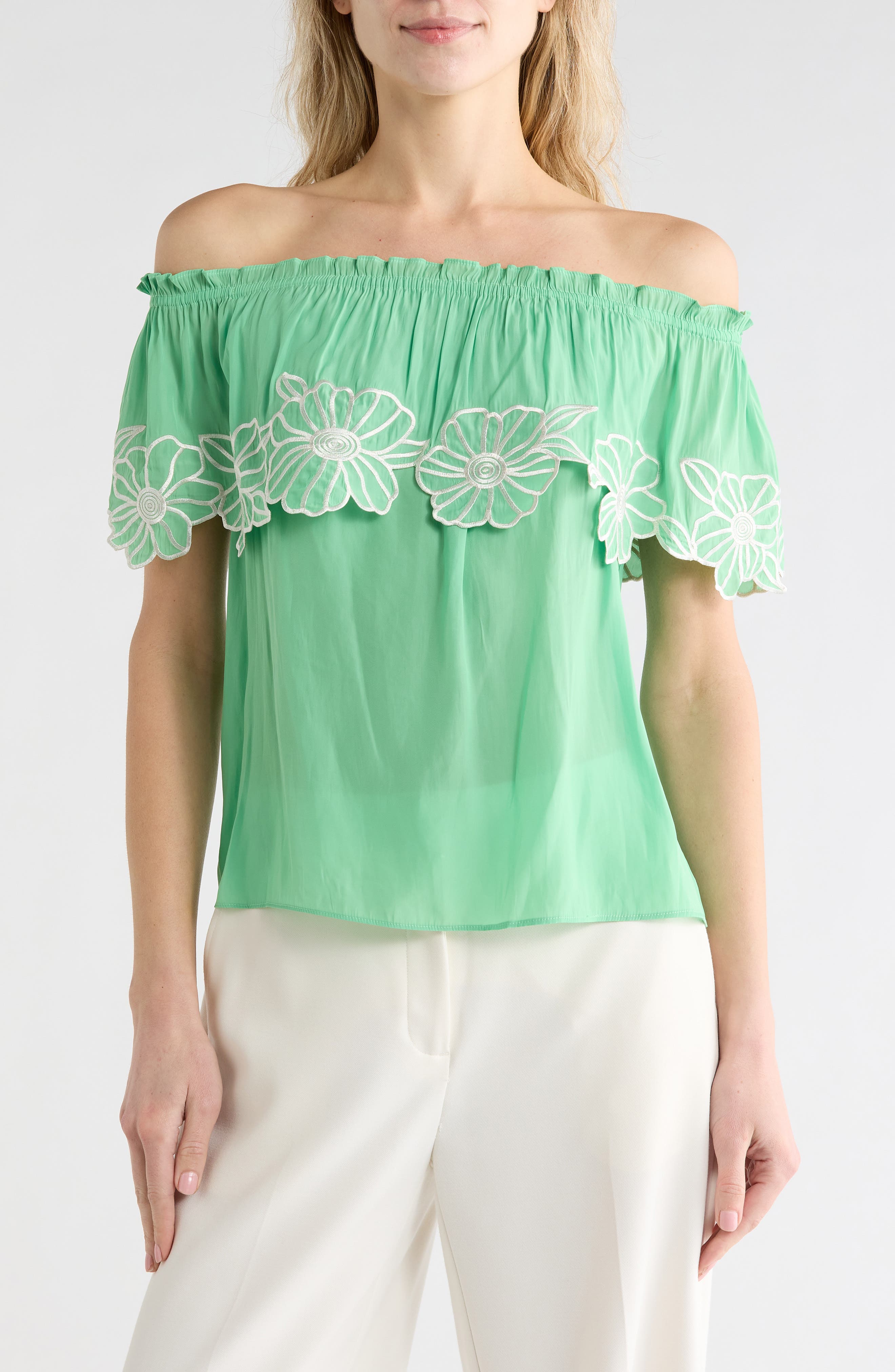 Ramy Brook Cairo Popover Top