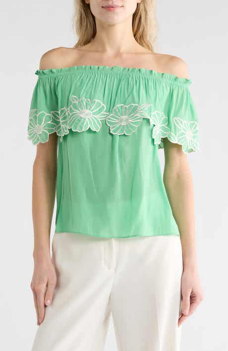 Ramy Brook Cairo Popover Top