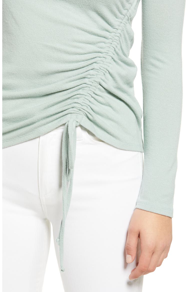 Side Ruched Top, Alternate, color, RUSSIAN SAGE