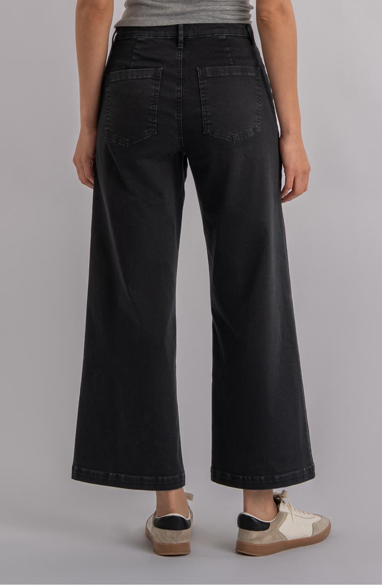 KUT from the Kloth Meg Zip Pocket High Waist Ankle Wide Leg Jeans, Alternate, color, Gainful