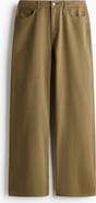 H&M Baggy Cotton Twill Pants