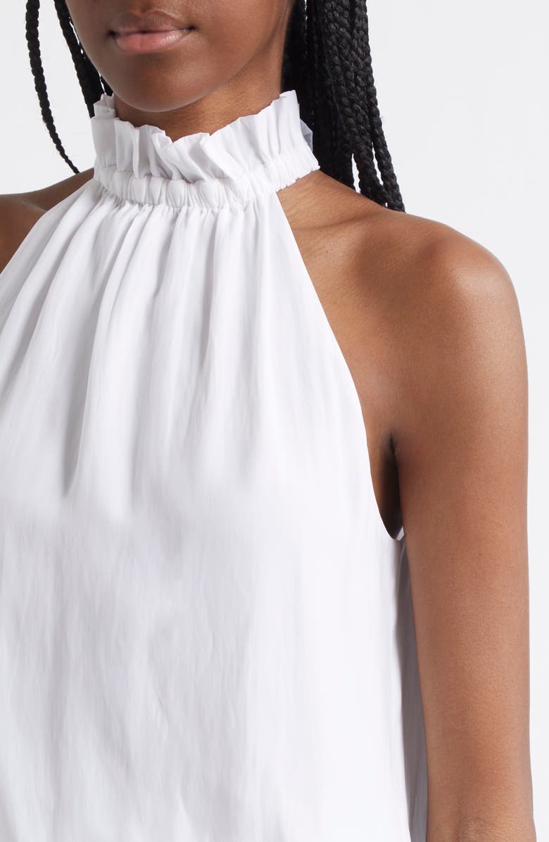 Ramy Brook Rowan Ruffle Collar Sleeveless Top, Alternate, color, Ivory