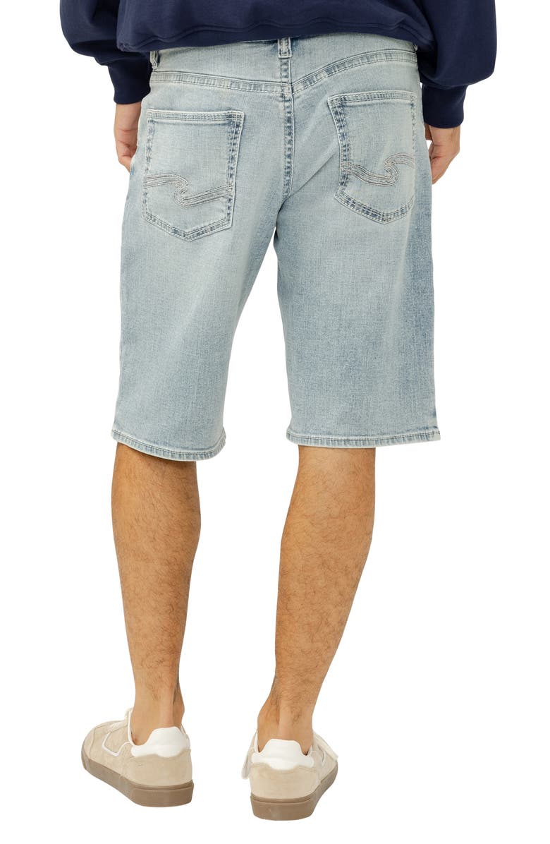 Silver Jeans Co. Gordie Relaxed Fit Denim Shorts, Alternate, color, 