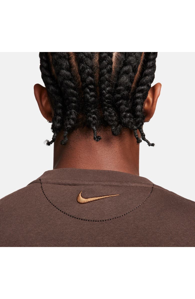 Nike Sportswear Club Embroidered Crewneck Sweatshirt, Alternate, color,