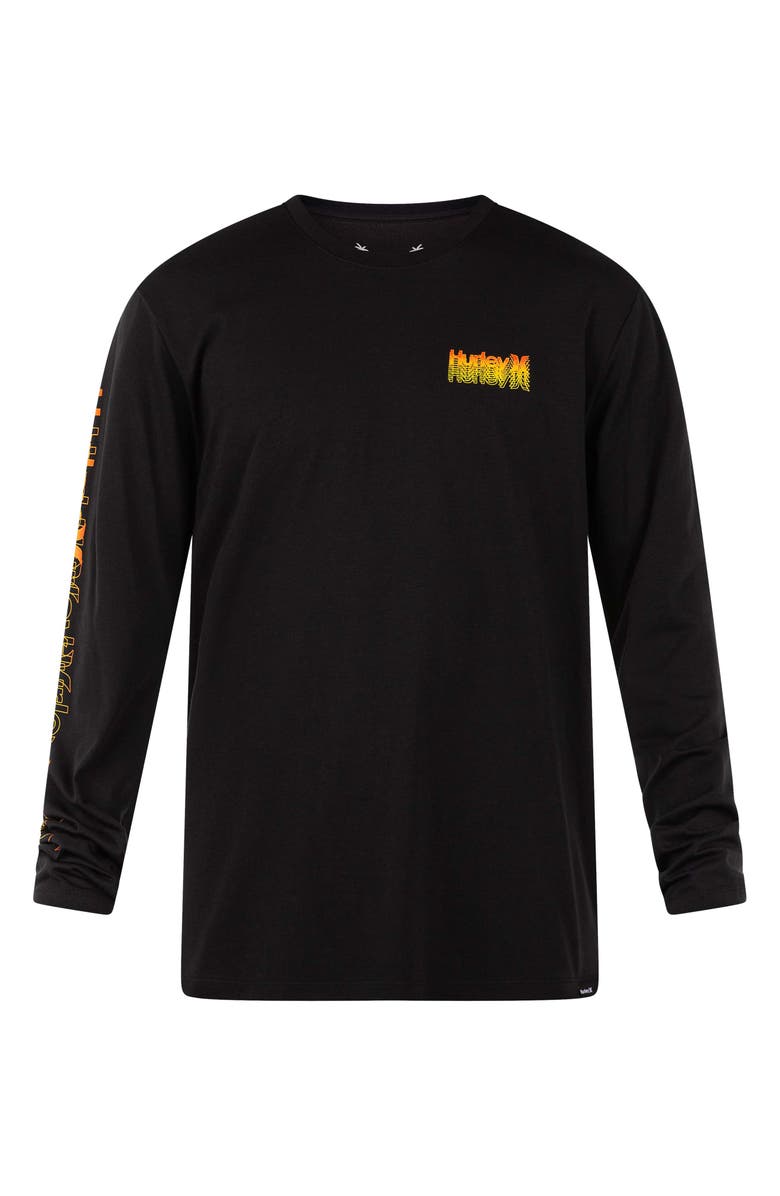 Hurley Everyday Explore Long Sleeve Graphic Tee, Alternate, color, 