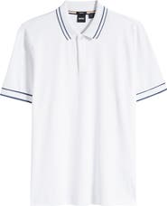 BOSS Parlay Tipped Cotton Polo